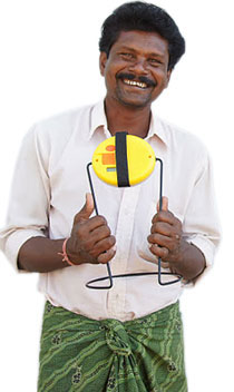 Owner Holding Sun King